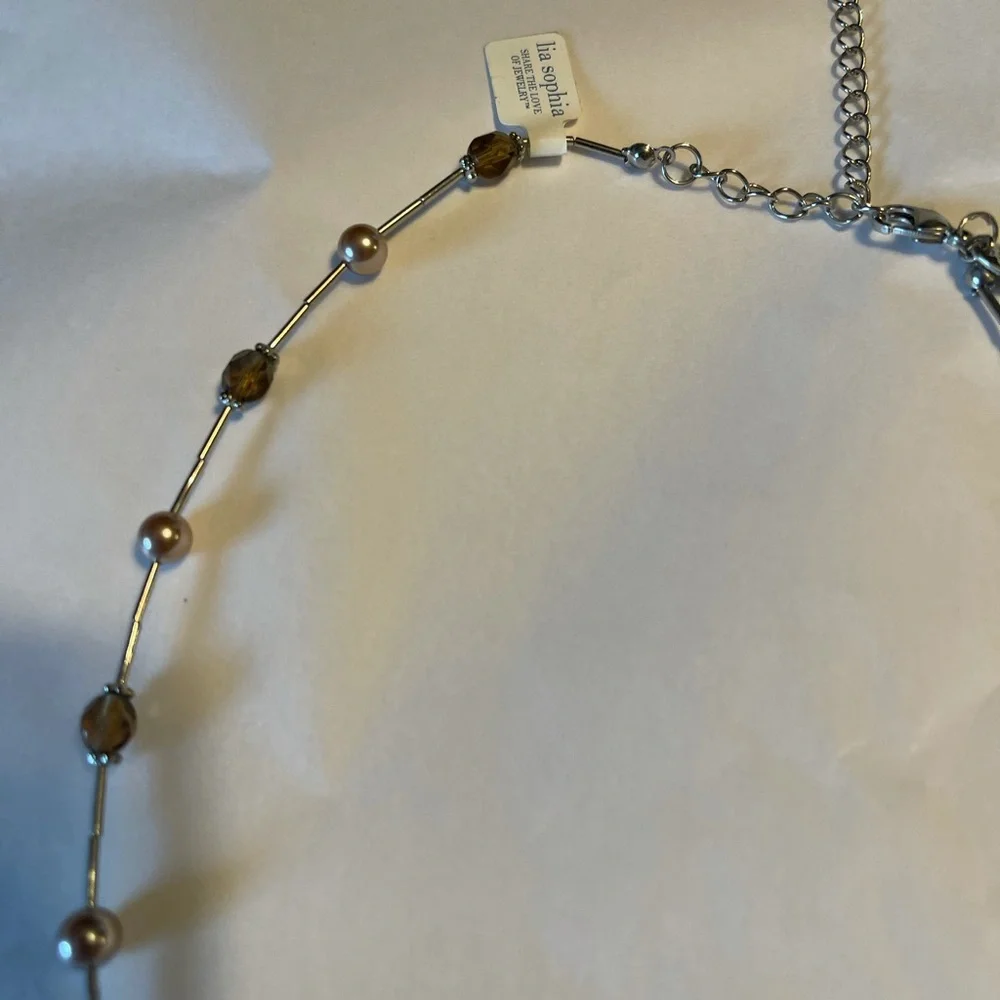 NWT Vintage Lia Sophia necklace